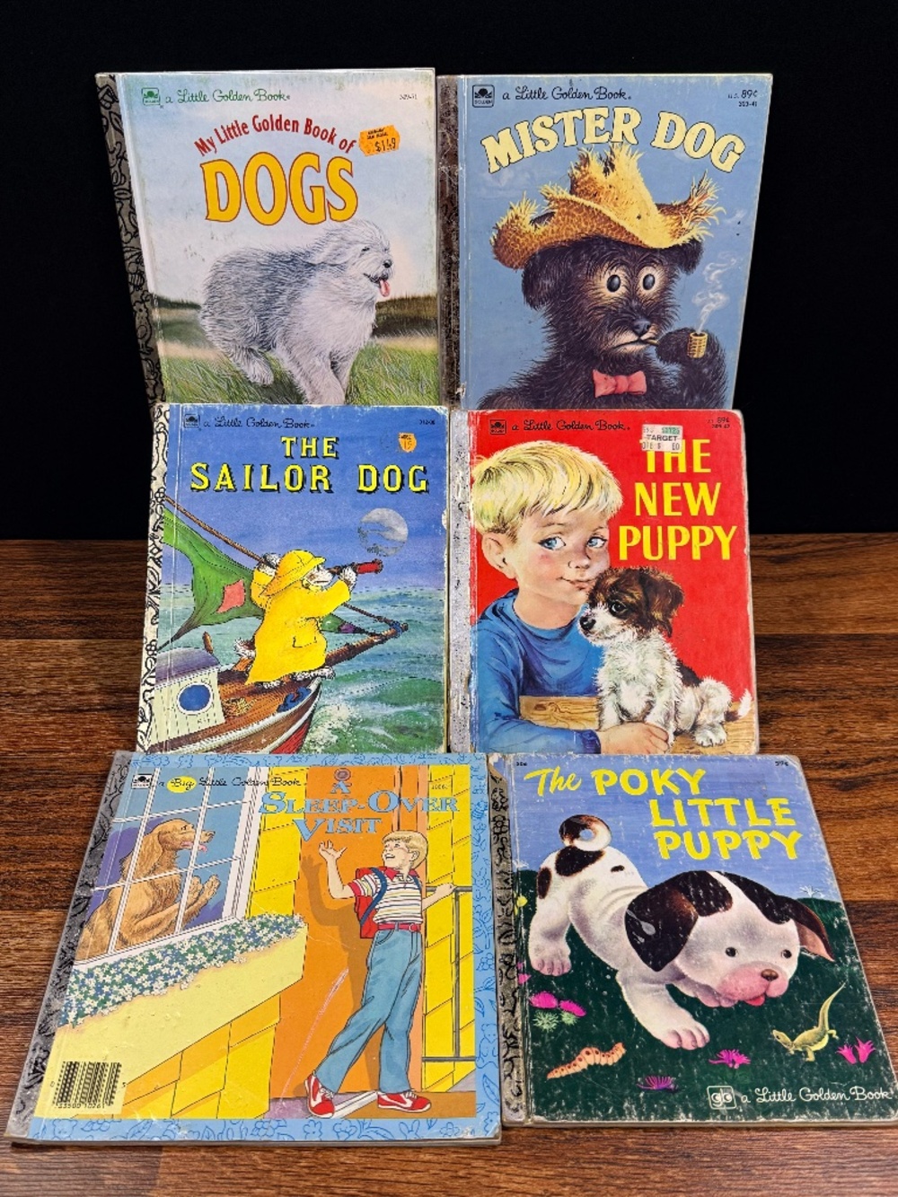 WESTERN PUBLISHING COMPANY A Little Golden Book Lot (6 Books)